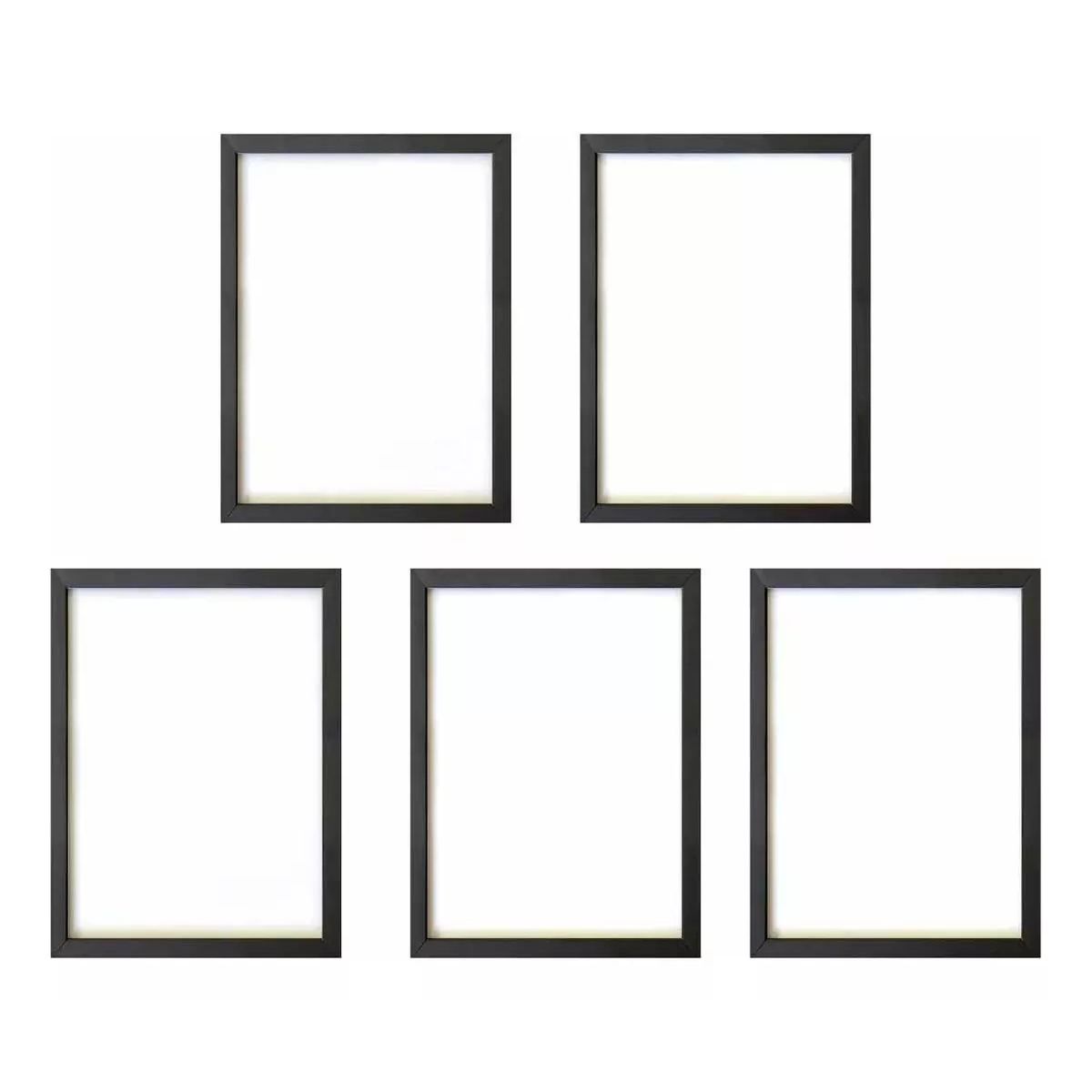 KUANGYE - 5 Piezas Cuadros Decorativos Portarretratos Marco De Fotos