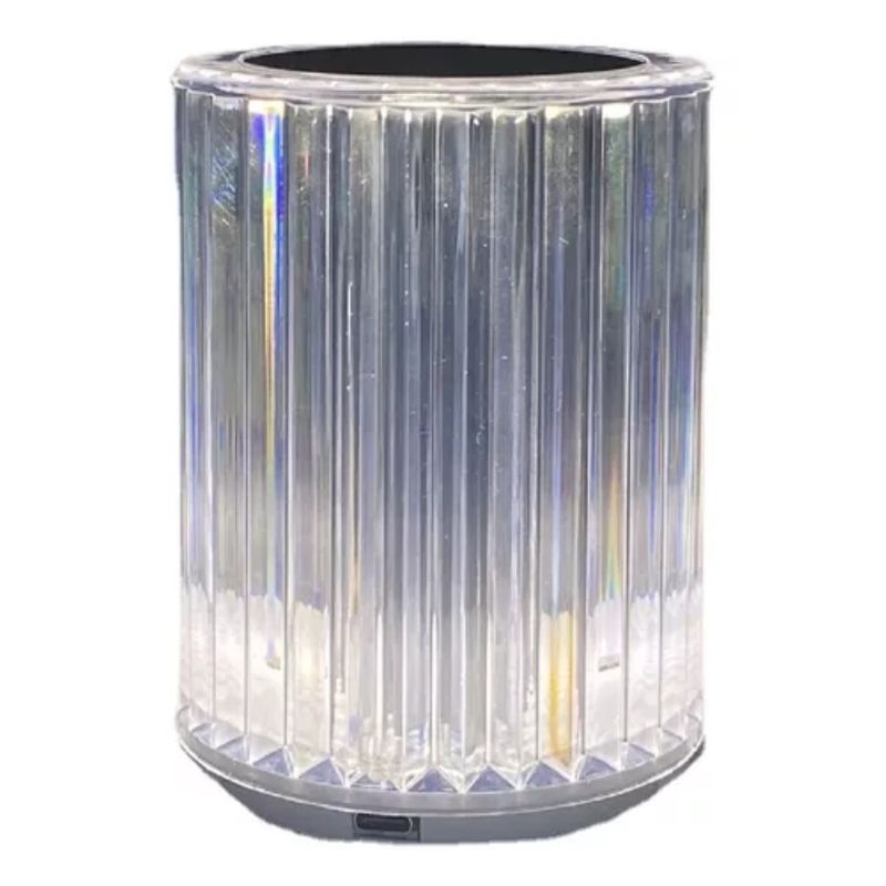 OEM - Lámpara De Mesa Cristal Luz LED USB