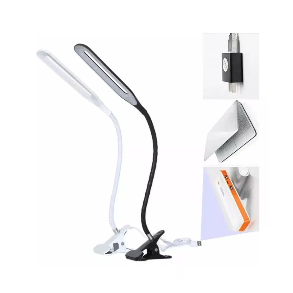 GENERICO - Lampara De Mesa Usb  Luz Escritorio