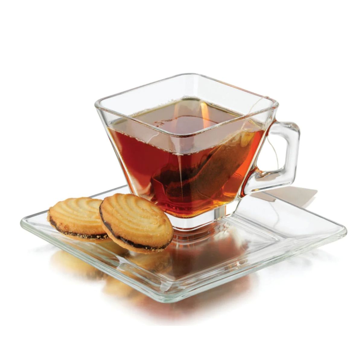 LIBBEY - Tazas De Vidrio Café Té Tempo Libbey 300ml X6