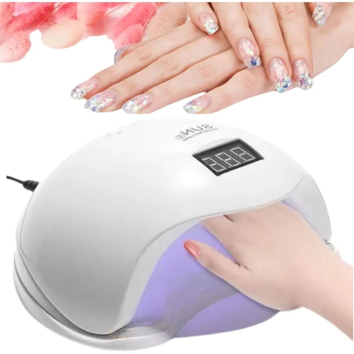 GENERICO - Lampara Led Uv Sun5 48w Esmalte Permanente Uñas Manicure