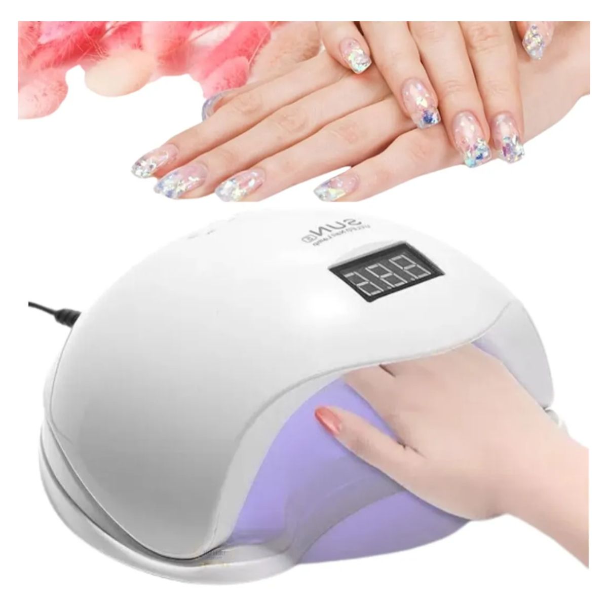 GENERICO - Lampara Led Uv Sun5 48w Esmalte Permanente Uñas Manicure