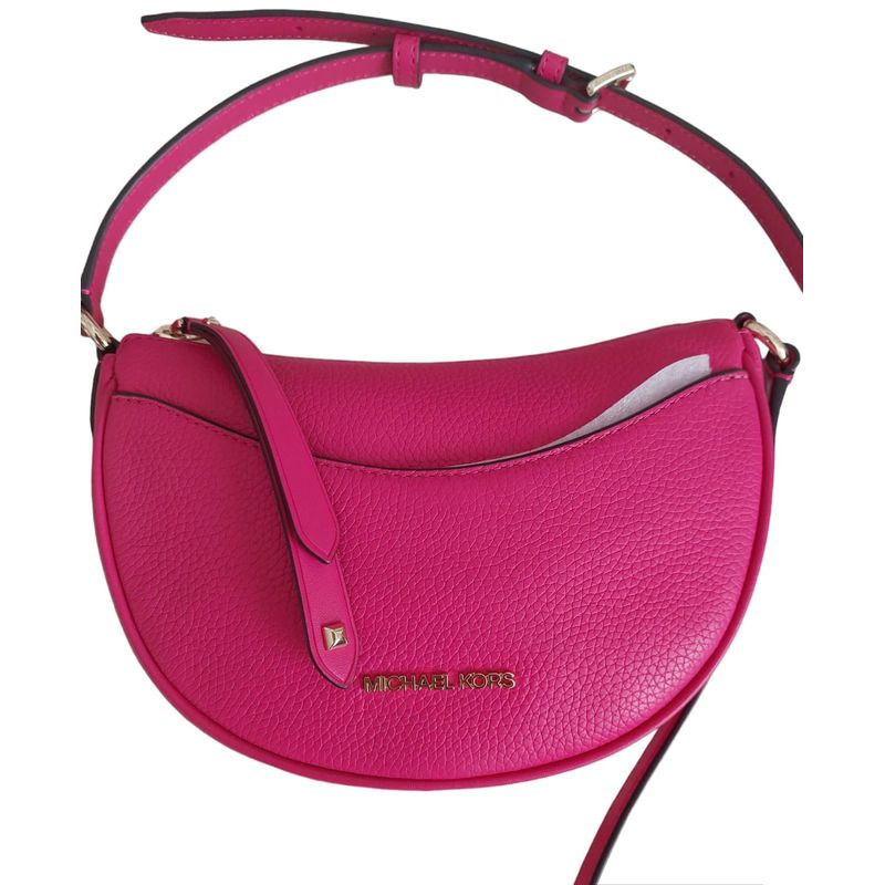 MICHAEL KORS - Michael Kors Crossbody Dover Half Moon fucsia