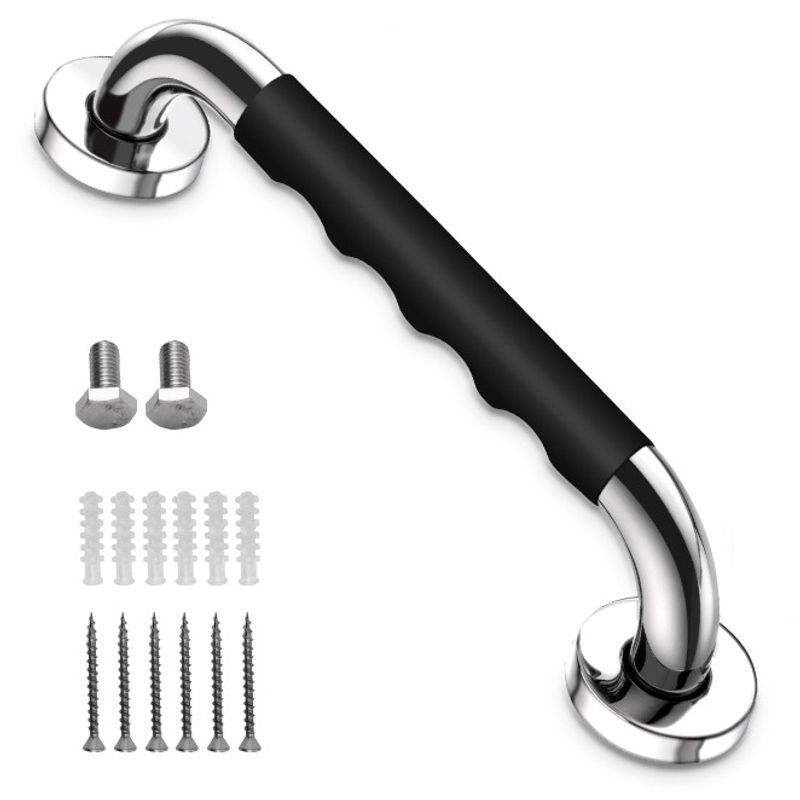 GENERICO - Barra Seguridad Baño Mango 40cm Acero Inoxidable Antideslizante