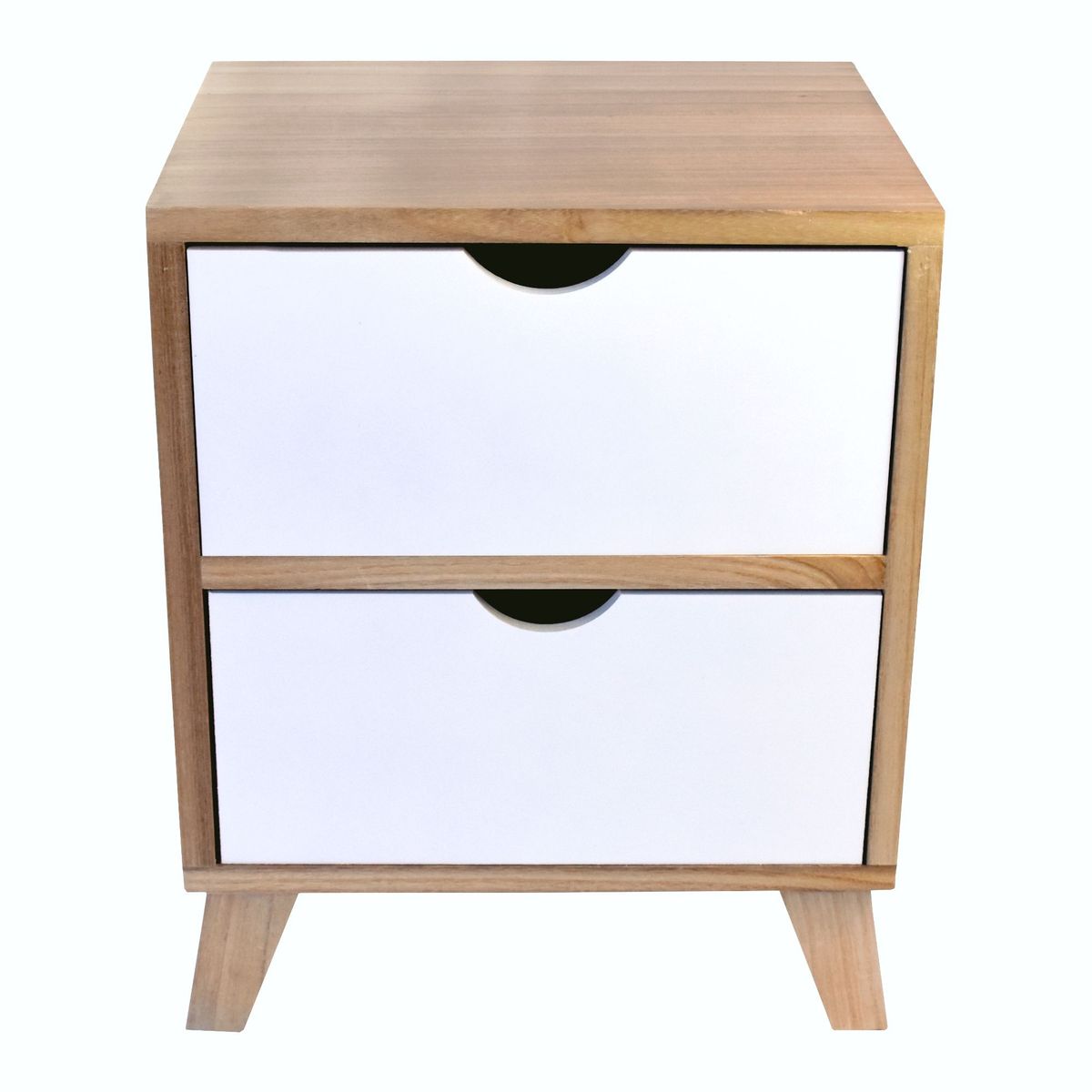 ITAHOME - CAJONERA COMODA EUROPA 2 CAJONES MADERA