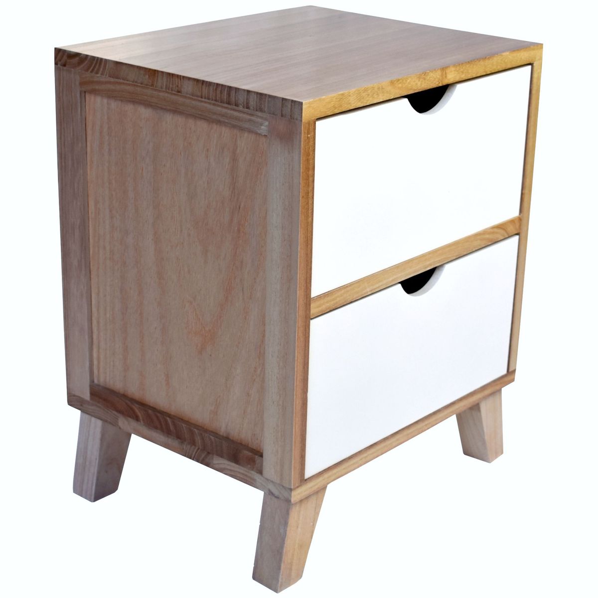 ITAHOME - CAJONERA COMODA EUROPA 2 CAJONES MADERA