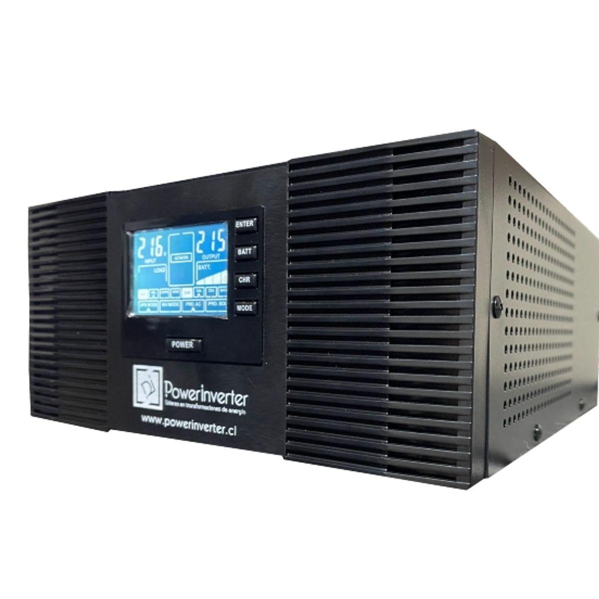 GENERICO - INVERSOR DE VOLTAJE 12VDC220VAC1000W - CARGADOR UPS