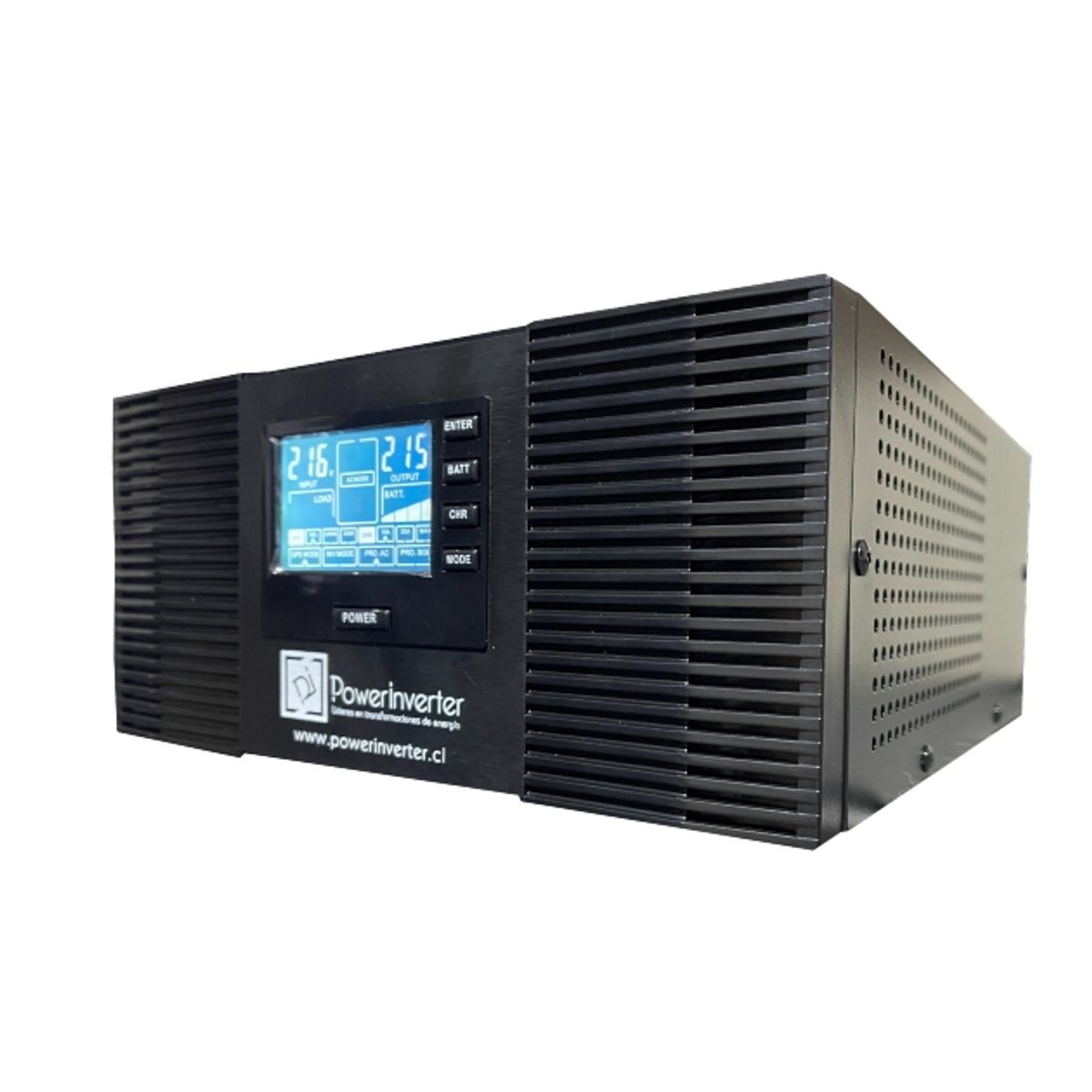GENERICO - INVERSOR DE VOLTAJE 12VDC220VAC1000W - CARGADOR UPS