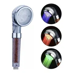 GENERICO - Cabezal De Ducha Teléfono Luz Led Colores Ducha Led Regadera