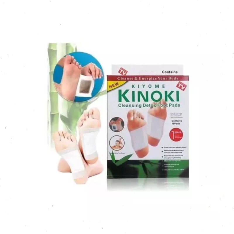 GENERICO - Pack 50 Parches Detox Desintoxicantes Para Pies Cuidado Corp