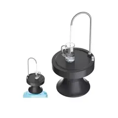 GENERICO - Dispensador Bomba Agua Electrico Con Base Recargable Color Negro