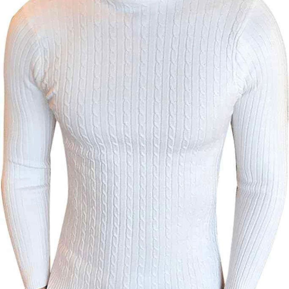 GENERICO - Camiseta Con Cuello De Tortuga Para Hombre