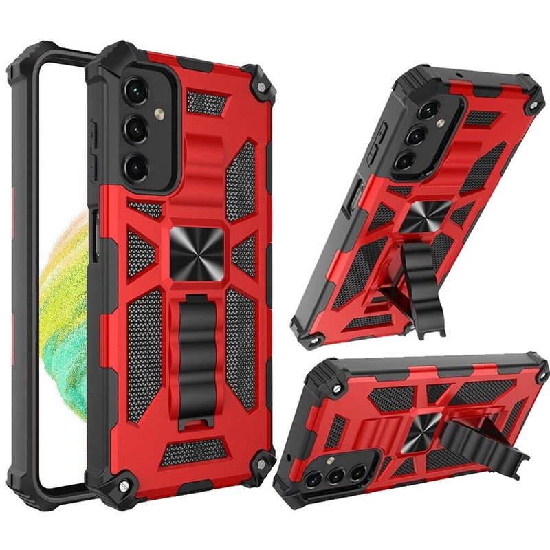 GENERICO - Carcasa Para Samsung Galaxy A54 5G Antigolpe Reforzada Rojo