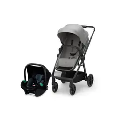 KINDERKRAFT - Coche Travel System Newly 3en1 Gris