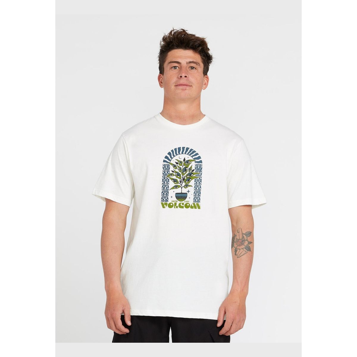 VOLCOM - Polera Delights Blanco Hombre Volcom