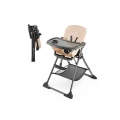 KINDERKRAFT - Silla de Comer Plegable FOLDEE Rosa