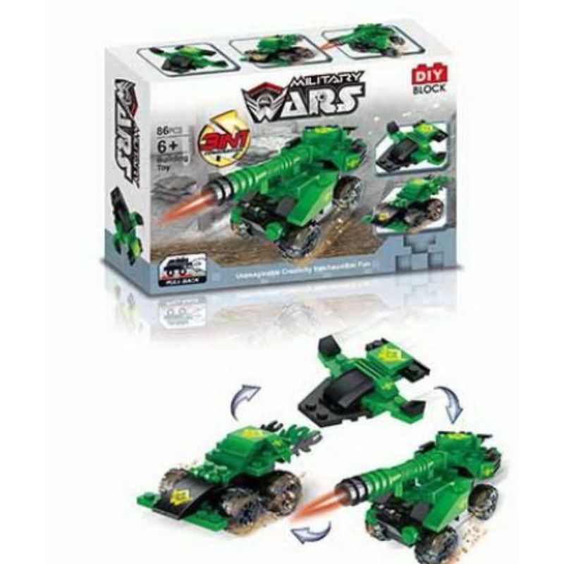 OEM - Juguete Tanque De Construcción Lego