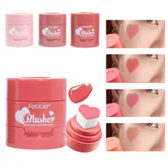 GENERICO - Rubor En Crema Sello Corazon Blush Pack 4
