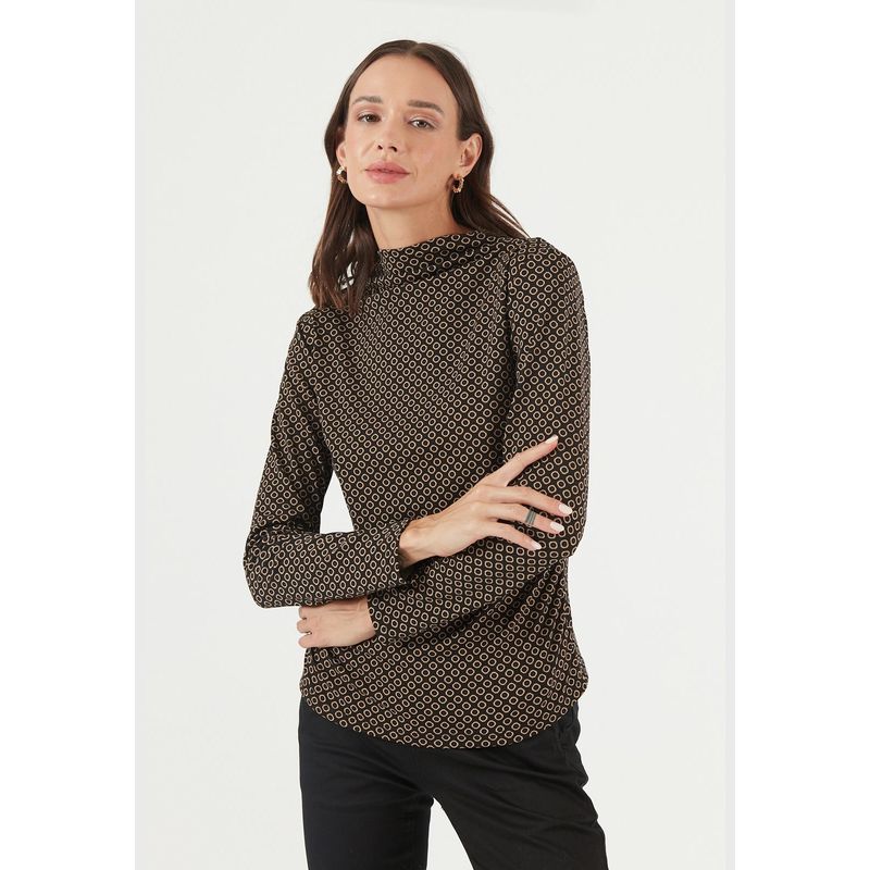 PRIVILEGE - Polera negra PRIVILEGE
