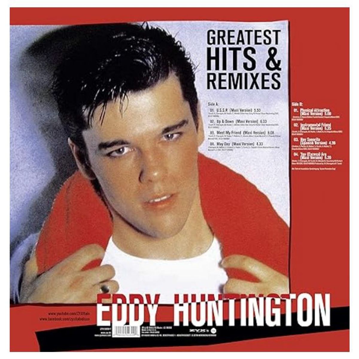 HITWAY MUSIC - EDDY HUNTINGTON-GREATEST HITS  REMIXES-VINILO HITWAY MUSIC