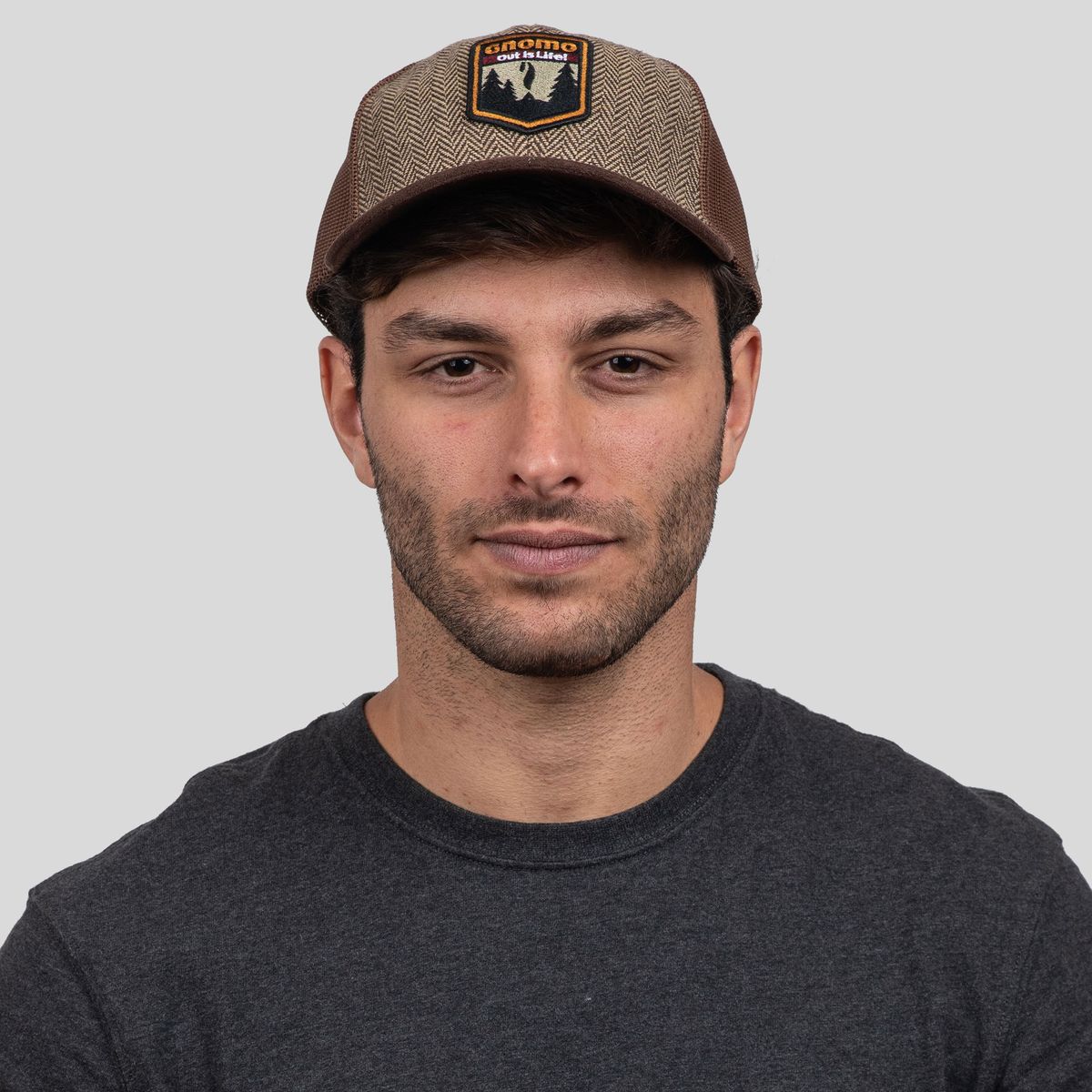 GNOMO - Gorro Herringbone Trucker Tokhur Gnomo