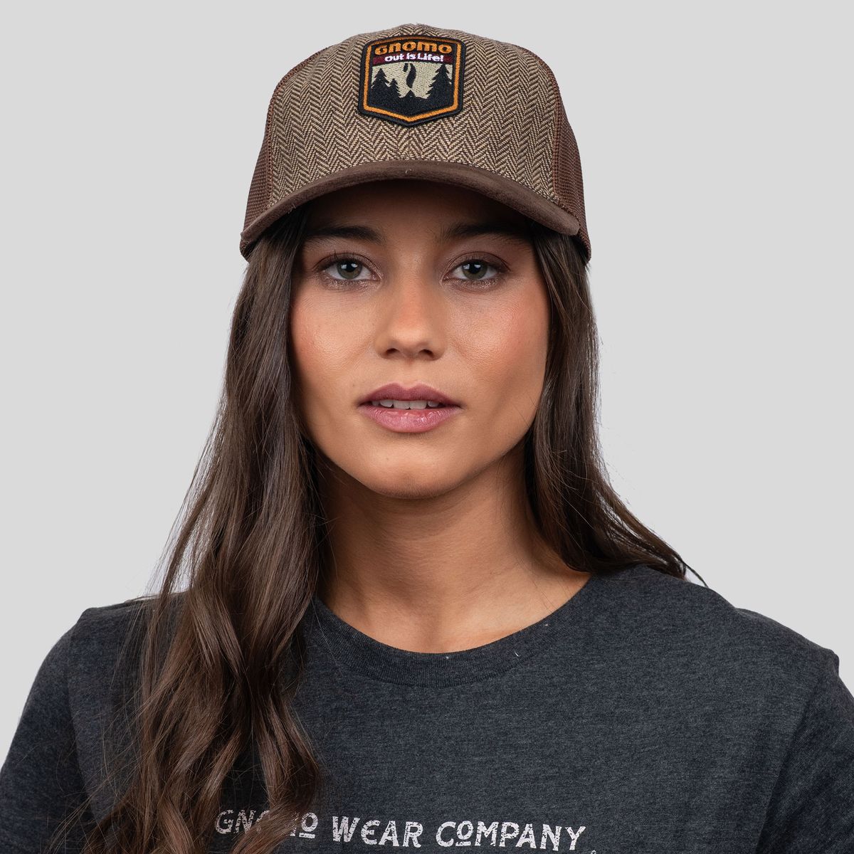 GNOMO - Gorro Herringbone Trucker Tokhur Gnomo