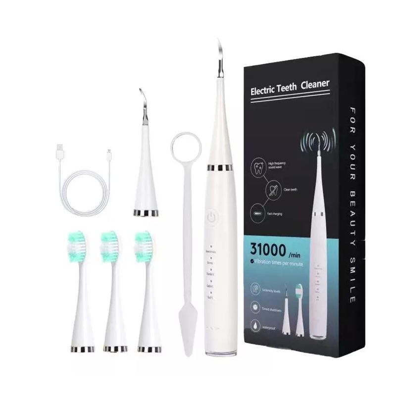 GENERICO - Removedor De Placa Para Dientes Limpiador Eléctrico Dientes