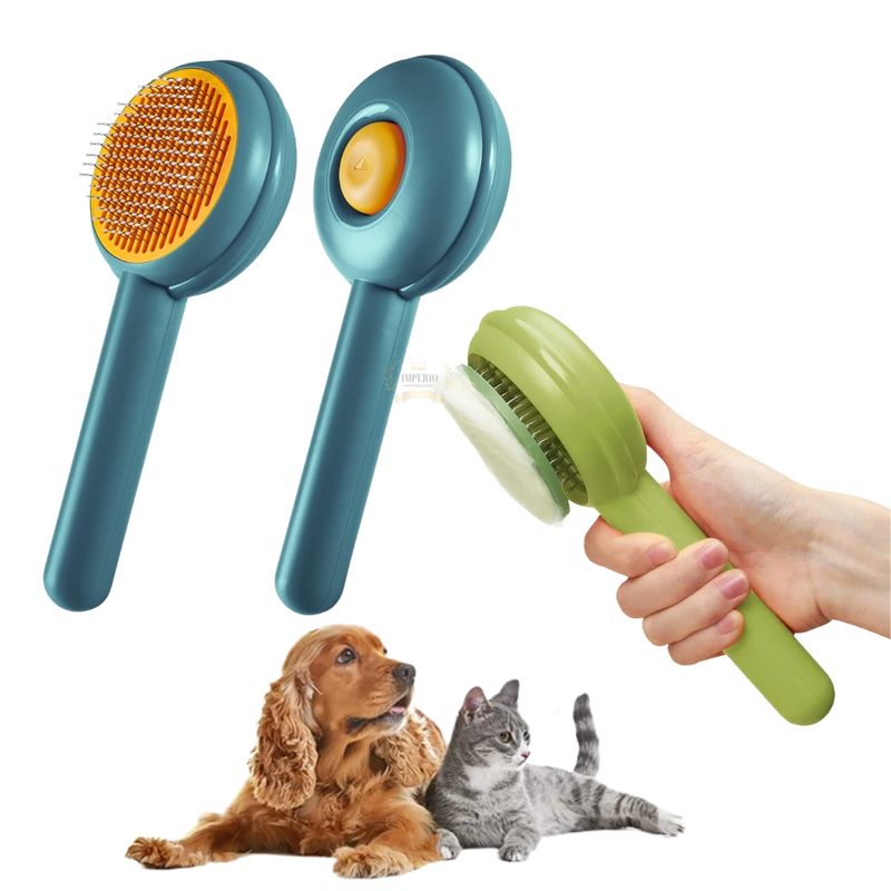 GENERICO - Cepillo Deslanador De Pelo Para Perros Y Gatos