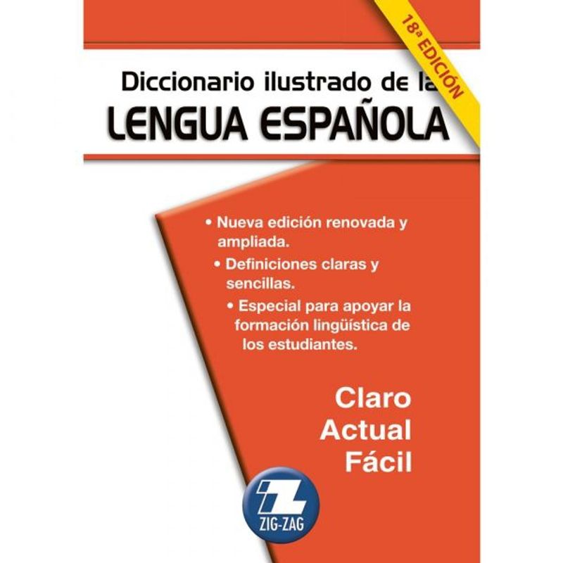 ZIG ZAG - DICCIONARIO ILUSTRADO DE LA LENGUA ESPAÑOLA
