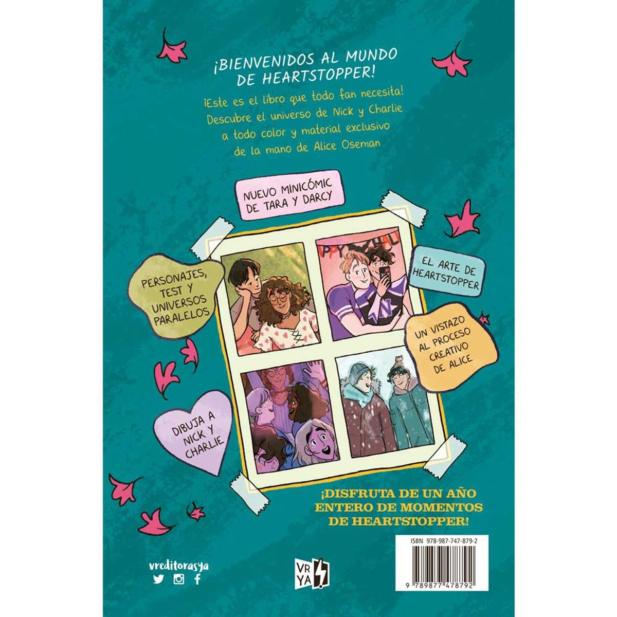 VERGARA Y RIBA - Libro ANUARIO HEARTSTOPPER