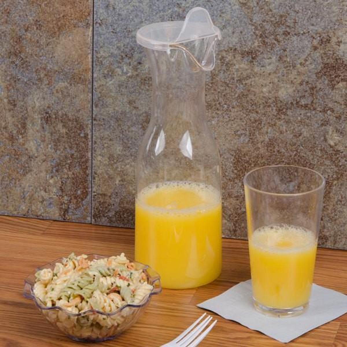 IMAHE - JARRA DE JUGO CON VERTEDOR 1 CON TAPA 1 LITRO IMAHE