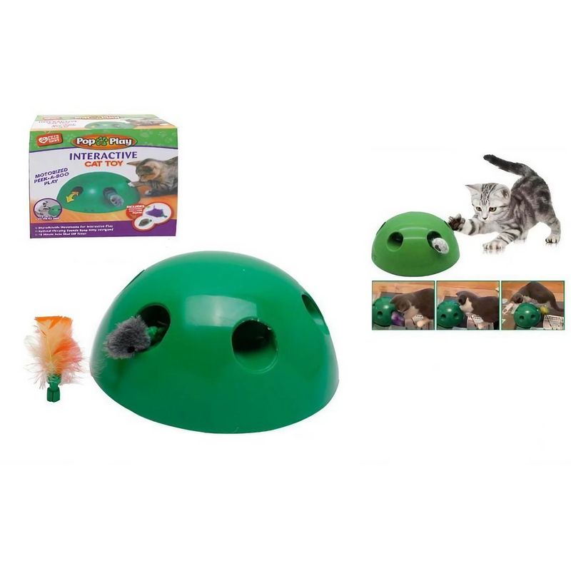GENERICO - Juguete Interactivo Mascota Gato Juegos Raton