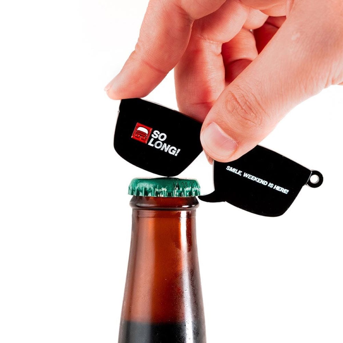 SO LONG - Llavero destapador acero So Long modelo Panther