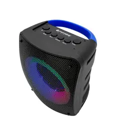 MONSTER - Parlante TWS Speaker 4 Luces RGB, Potencia 10W, Radio FM