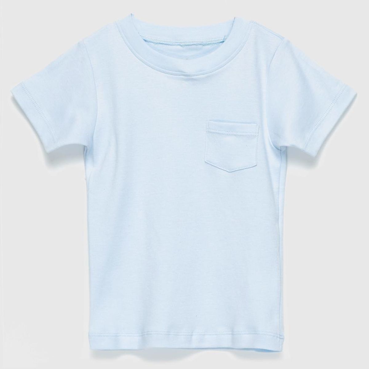 COYOTE KIDS - Polera celeste bolsillo algodón peruano - Celeste_.