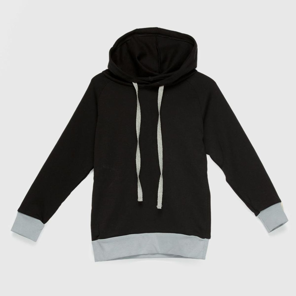 COYOTE KIDS - Polerón negro gris delgado algodón peruano - Gris