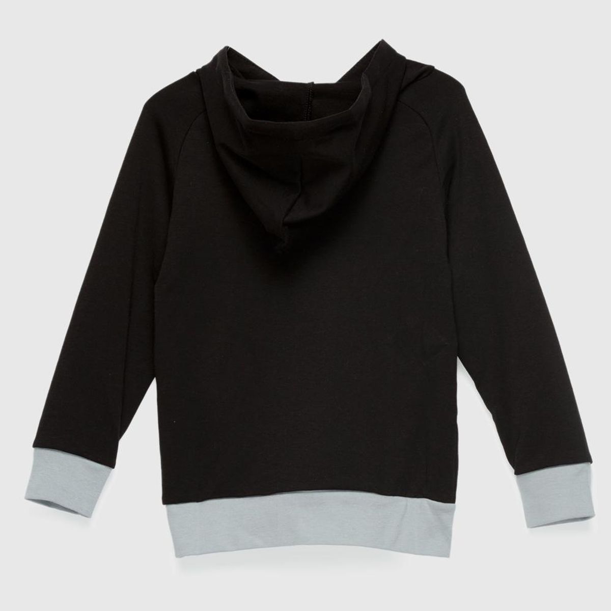 COYOTE KIDS - Polerón negro gris delgado algodón peruano - Gris