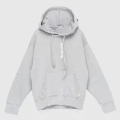 COYOTE KIDS - Polerón gris Coyote blanco algodón peruano - Gris