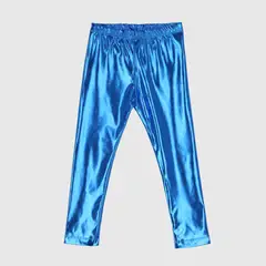 COYOTE KIDS - Calza metalizada azul - Azul