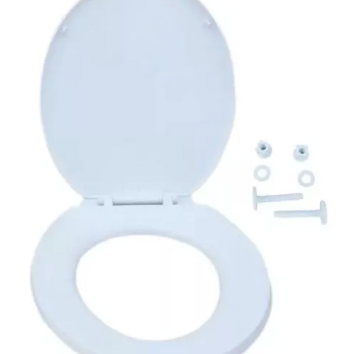 GENERICO - Asiento Y Tapa De Wc Blanca Colomba