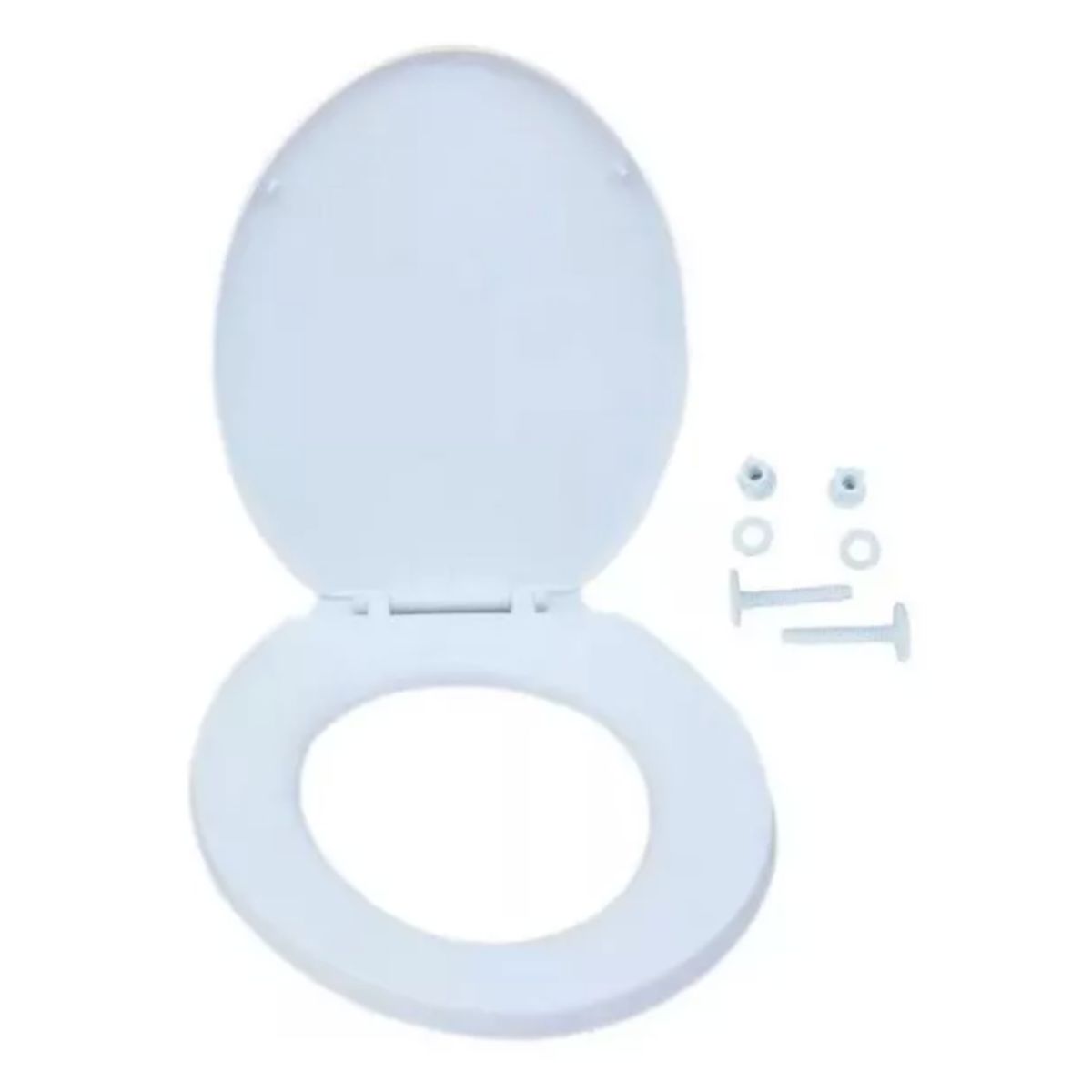 GENERICO - Asiento Y Tapa De Wc Blanca Colomba