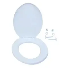 GENERICO - Asiento Y Tapa De Wc Blanca Colomba