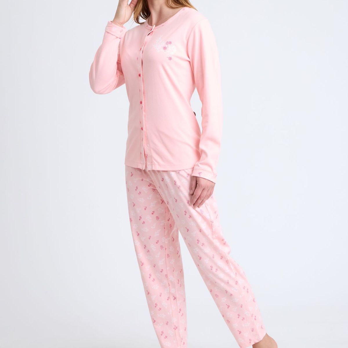 BECKIL - BECKIL COD 1772 PIJAMA ALGODÓN GAMUZADO