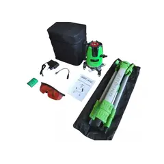 GENERICO - Nivel Láser 2 Lineas Rojas 360º Profesional + Tripode