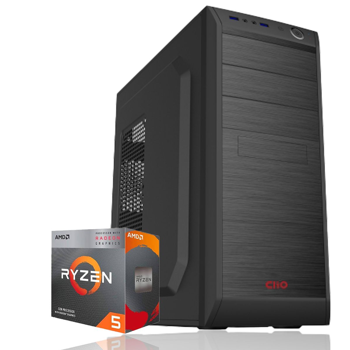 HYPERPC - PC oficina AMD RYZEN 5 5600GT 32Gb 1Tb Radeon Vega WiFi