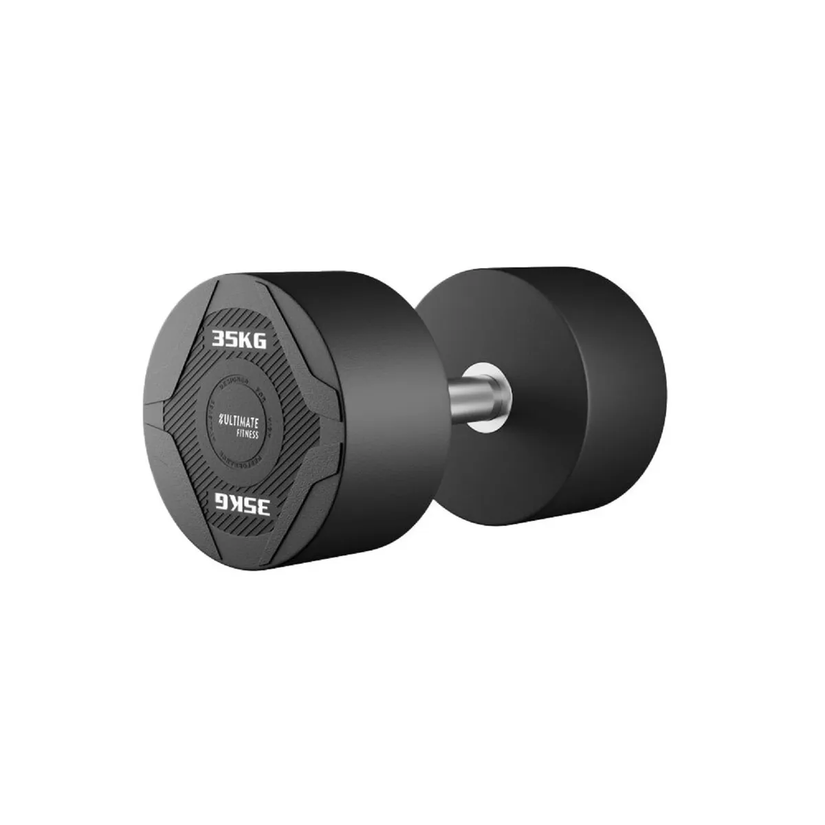 ULTIMATE FITNESS - MANCUERNA REDONDA PU 35 KG