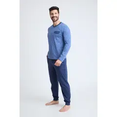 BECKIL - COD 3132 PIJAMA ALGODON DELGADO ESTAMPADO LETRAS