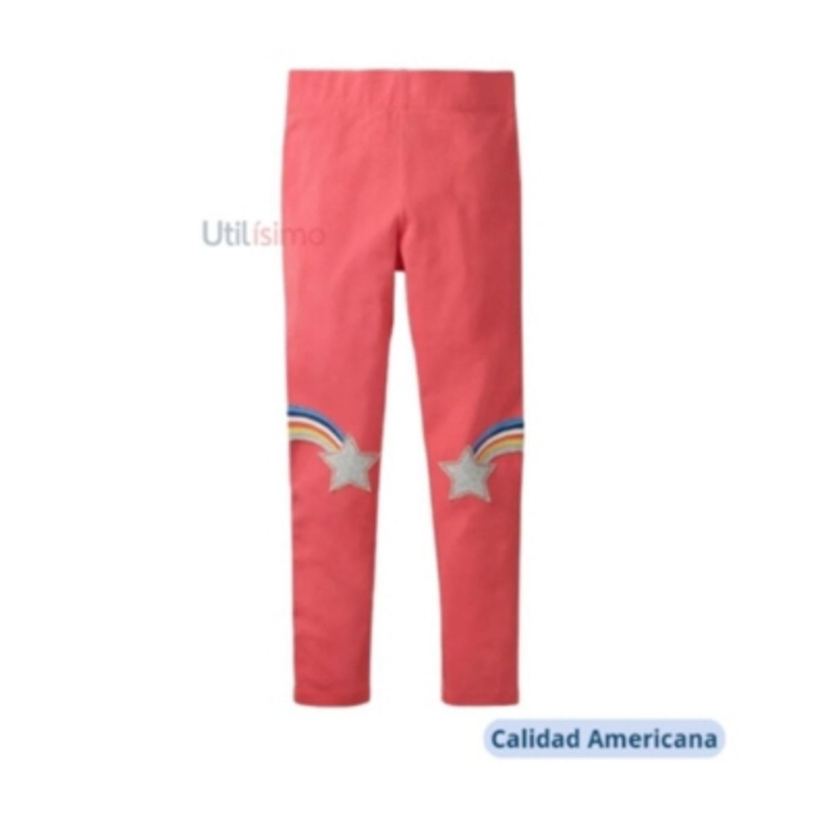 JUMP KIDS - Calzas Niña Arco Iris Rosa Jump Kids 100% Algodón