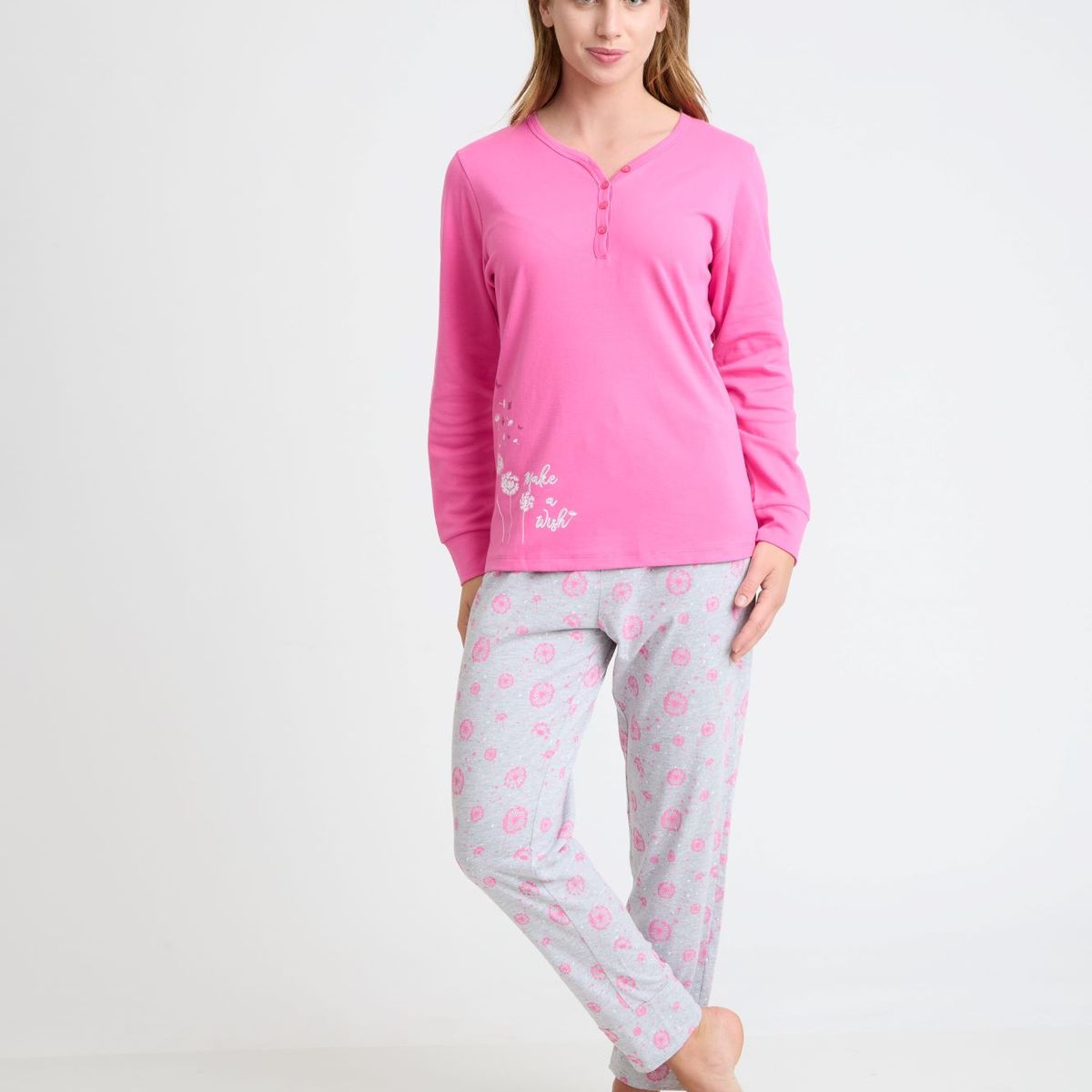 BECKIL - BECKIL COD 1773 PIJAMA ALGODÓN GAMUZADO