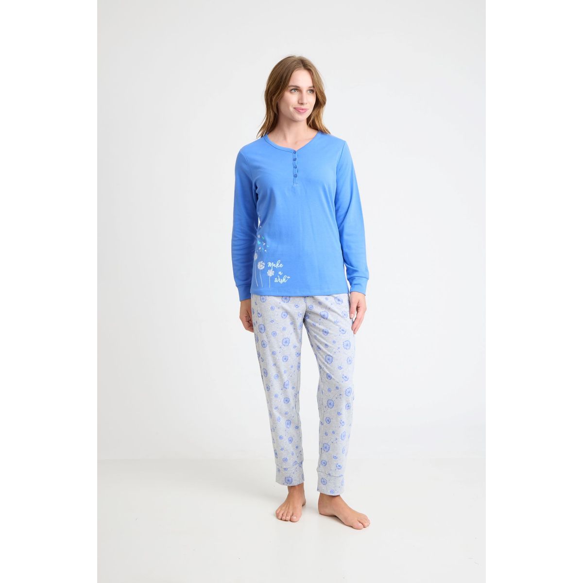 BECKIL - BECKIL COD 1773 PIJAMA ALGODÓN GAMUZADO